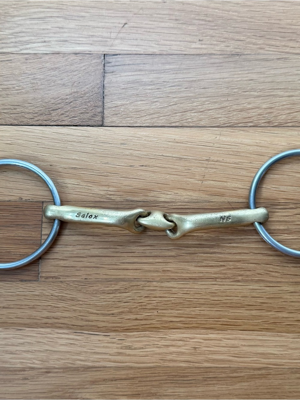 Neue schule Verbindend Loose Ring Snaffle Bit